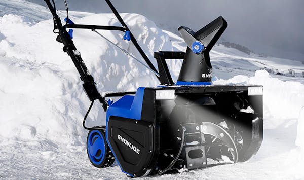 Snow Joe 15-amp 22-inch Electric Snow Thrower with Dual LED Lights.
