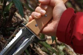 Lifestyle Image for Hori Garden + Camping Knives