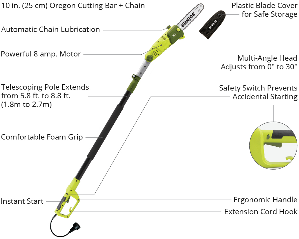 sun joe tree trimmer