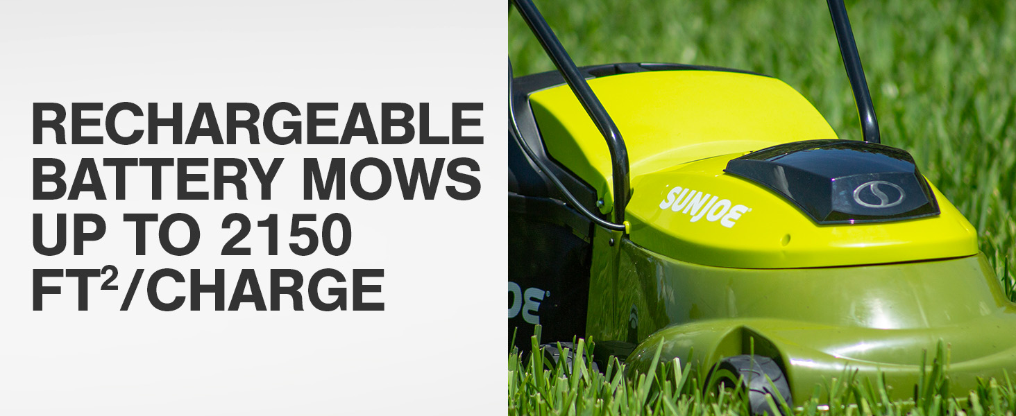 Sun joe mj401c cordless best sale lawn mower