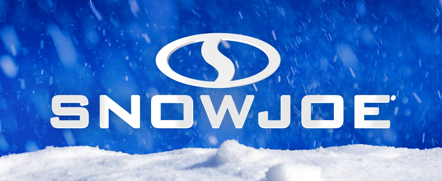 Pelle à neige noire de 20 po Shovelution par Snow Joe en polycarbonate avec  double manche à ressort