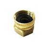 Sun Joe Universal Dual Swivel Brass Double Female Connector for pressure washers.