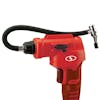 Side view of the Auto Joe Cordless Portable Red Air Compressor.
