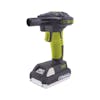 Sun Joe 24-Volt Cordless High-Volume Inflator with a 1.3-Ah battery attached.