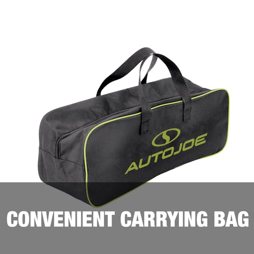 Comes with a convenient carrying bag