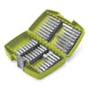 Drill bit set and case for the Sun Joe 24-volt Cordless Drill Driver.