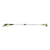 Side view of the Sun Joe 24-volt cordless Cordless Telescoping Pole Pruning Saw Kit.