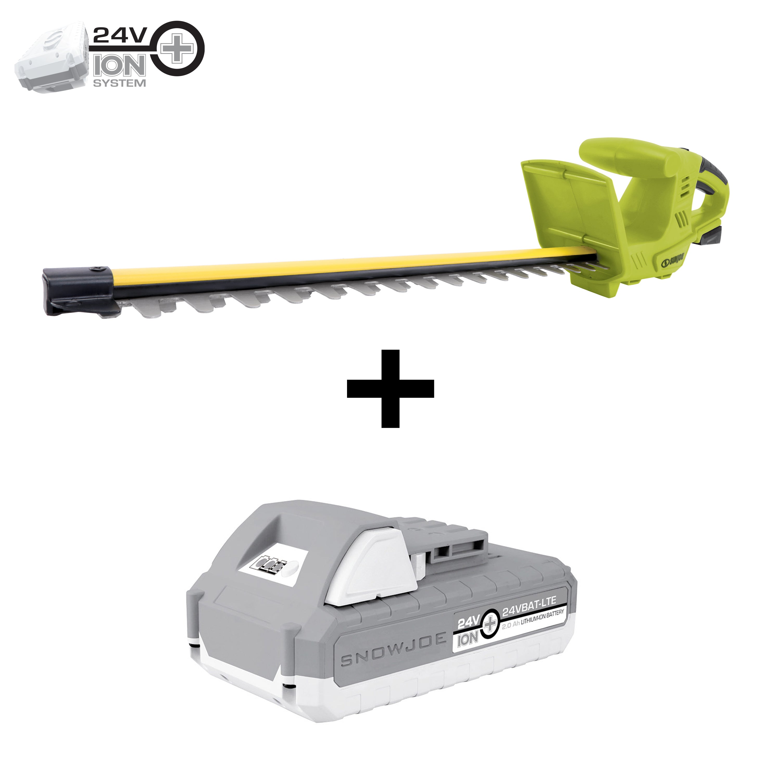 Snow joe best sale cordless hedge trimmer