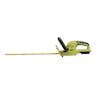 Side view of the Sun Joe 24-volt 22-inch cordless hedge trimmer.