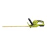 Side view of the Sun Joe 24-volt 22-inch cordless hedge trimmer.