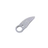 Back side of the pruner blade.