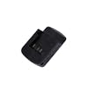 Bottom view of the removable battery compartment.