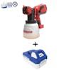 Sun Joe 24-Volt cordless Paint Sprayer Kit plus a 4.0-Ah lithium-ion battery.