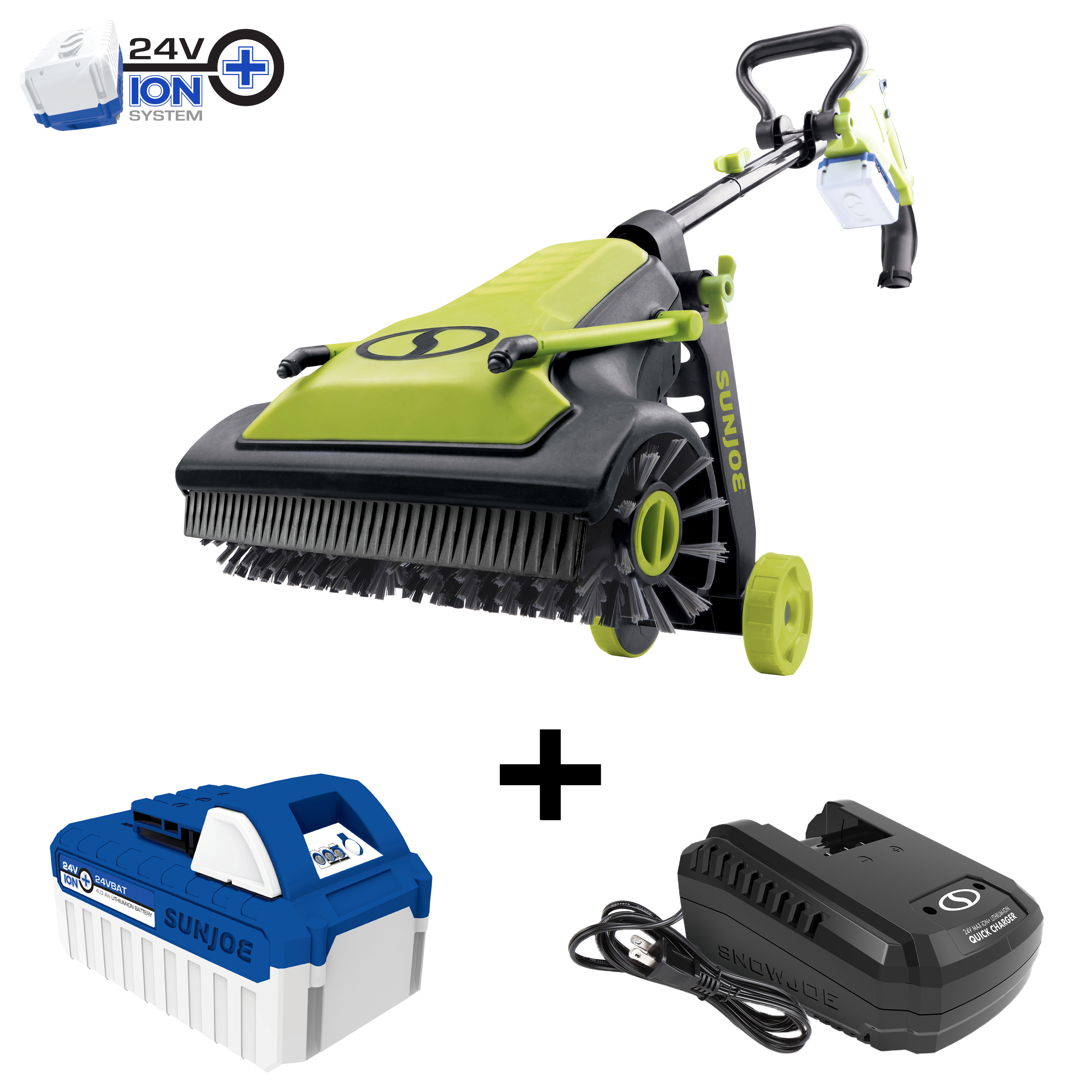 Sun Joe 24-Volt IONMAX Cordless Patio Cleaner Kit