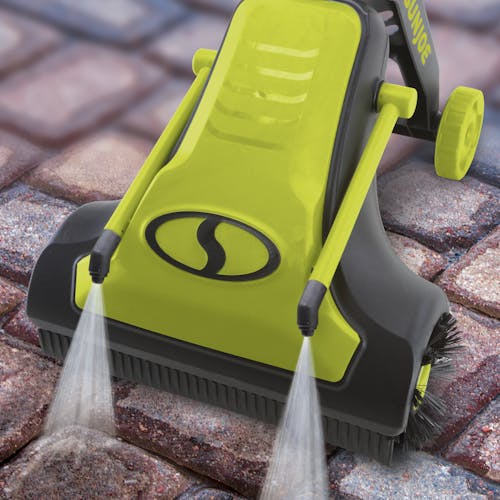 Cordless grout cleaners and surface brushes