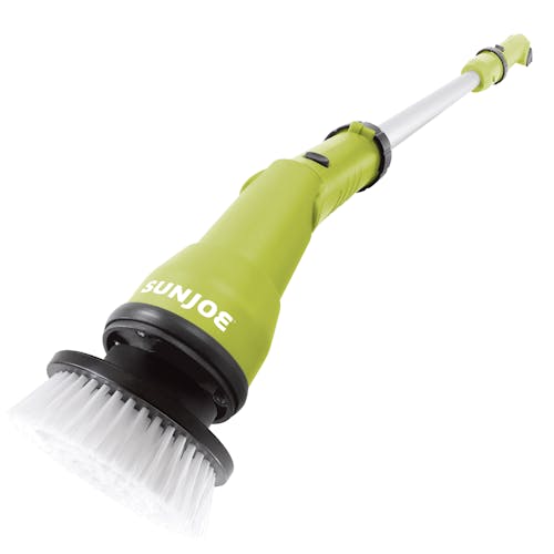 7 Pc Cordless Power Scrubber w/Extension Handle & 4 Cleaner