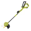 Side view of the Sun Joe 24-Volt Cordless 10-inch Stringless Grass Trimmer.