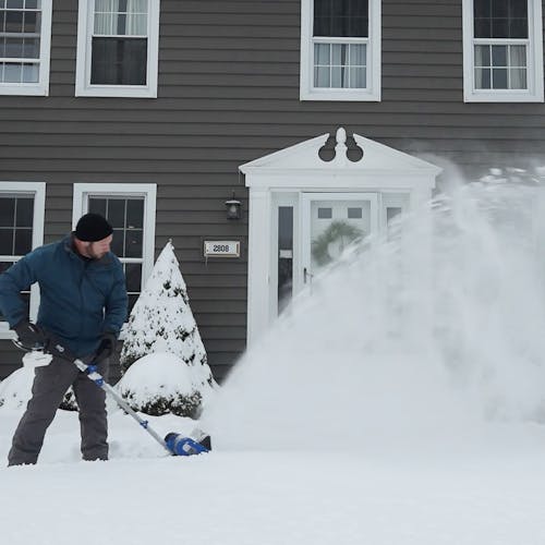 24V-SS10-XR cordless snow shovel