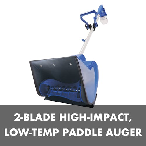 2-blade high-impact, low-temp paddle auger.
