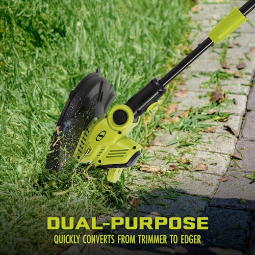 Dual-purpose Quickly Converts From Trimmer to edger
