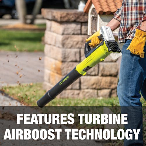 Features turbine airboost technology.