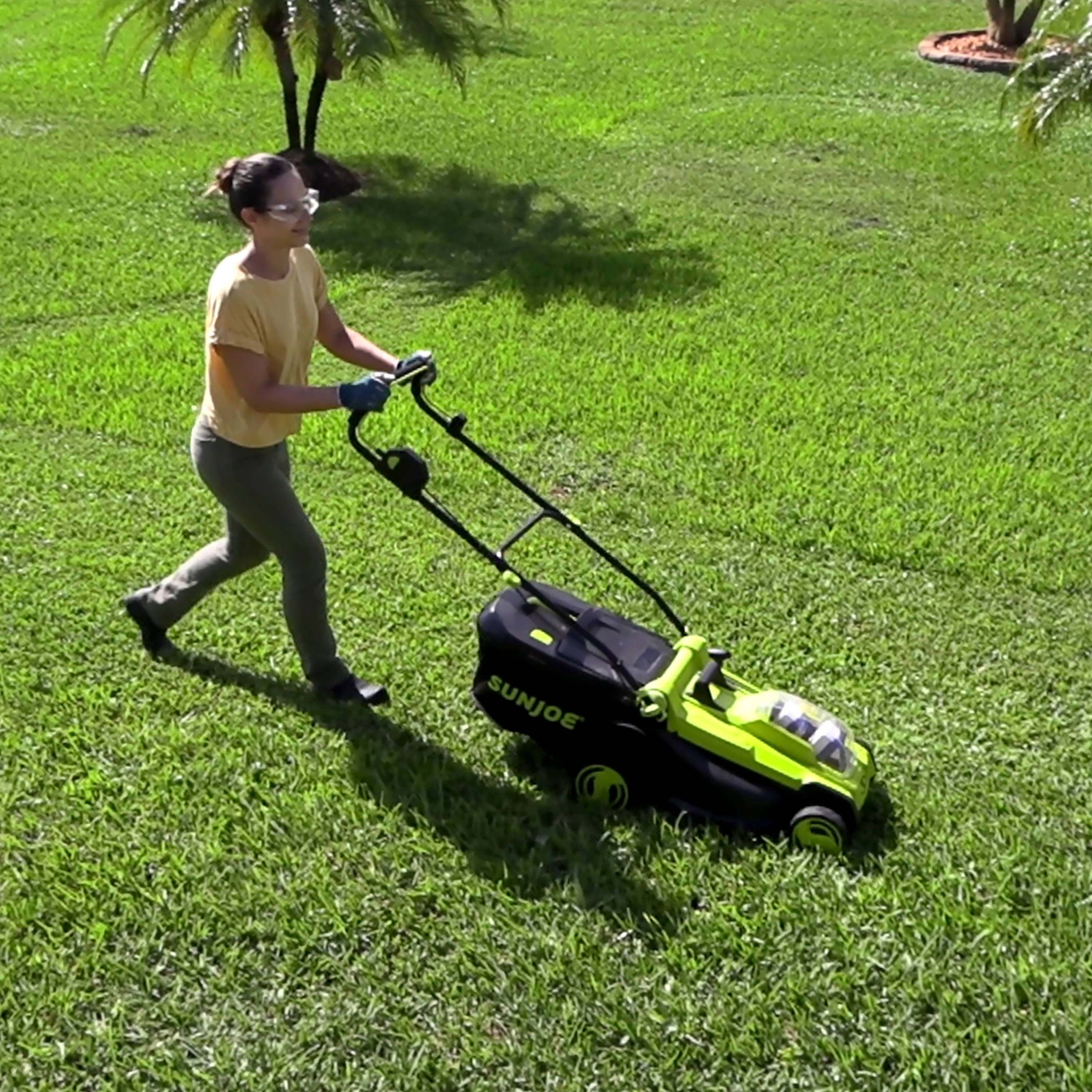 Sun joe 2024 100v mower