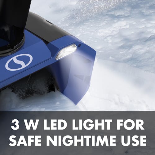 3-Watt LED light for safe nighttime use.