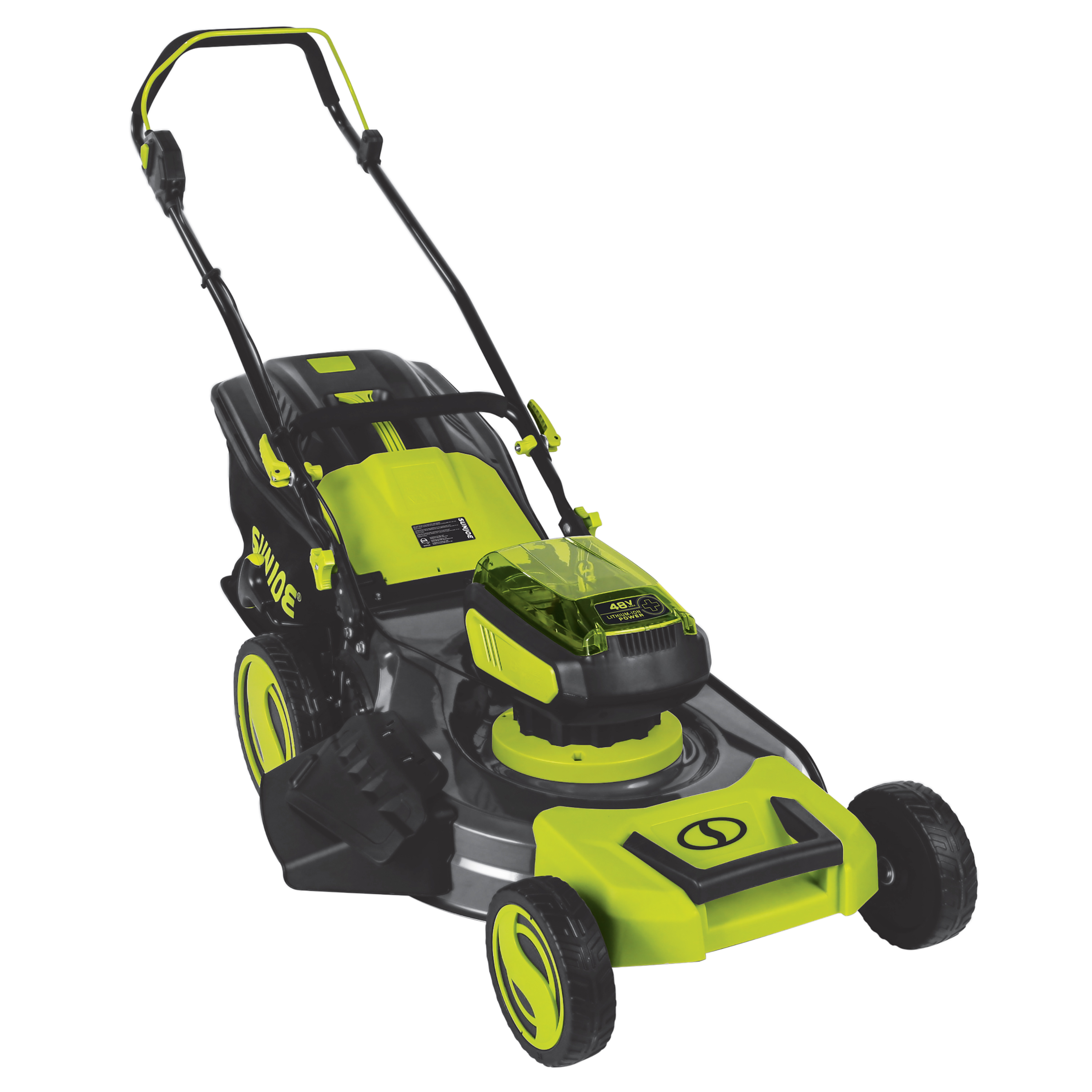 Sun joe battery discount mower