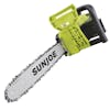 Sun Joe 48-volt cordless 16-inch chainsaw kit.