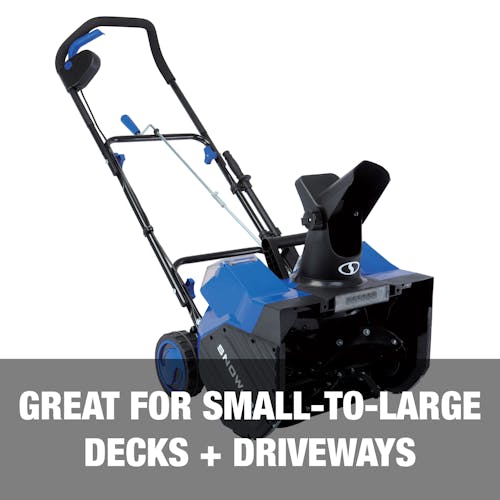 Great for small to large decks and driveways.