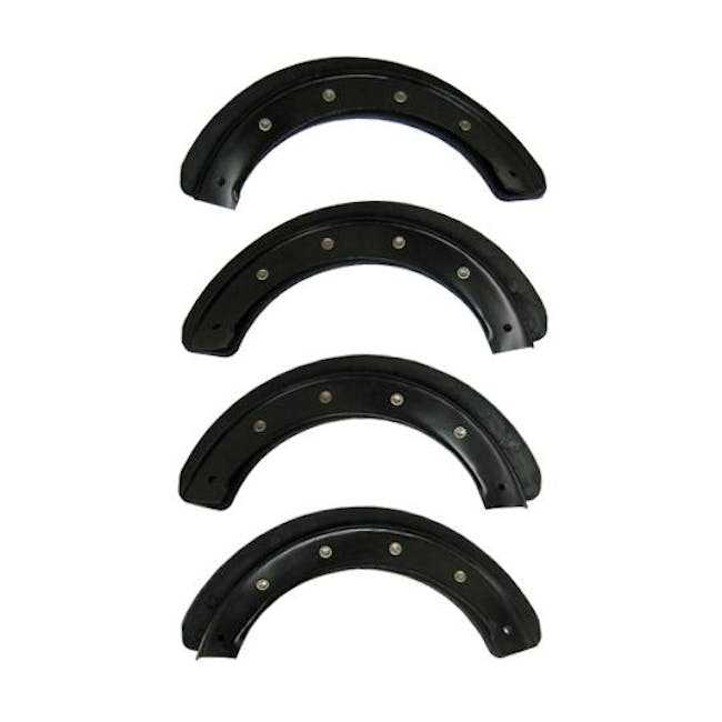 4-Pack of Auger Blades for Snow Blowers.