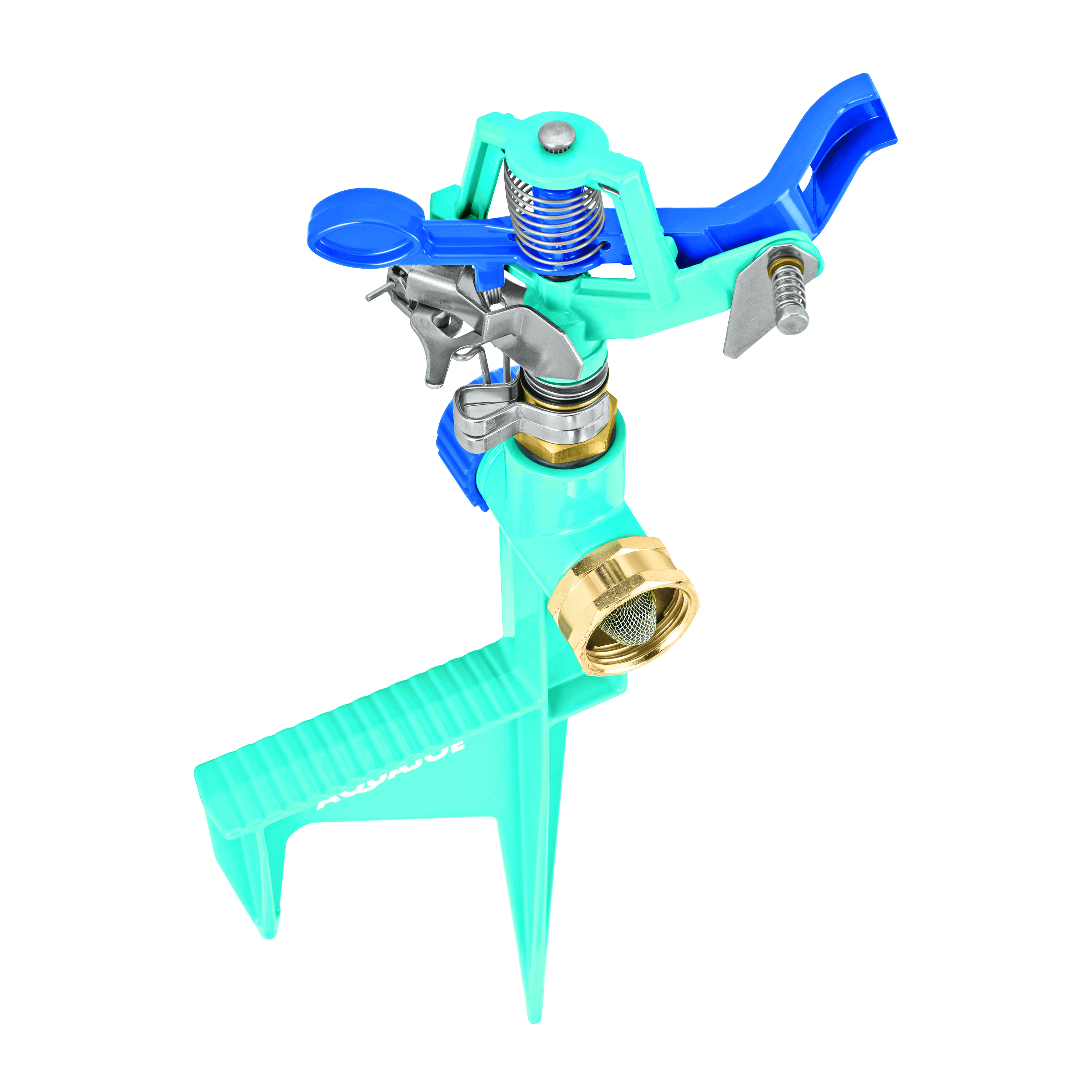 Aqua Joe® Indestructible Zinc Impulse 360° Sprinkler