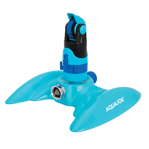 Aqua Joe 4-Pattern Turbo Drive 360 Degree Sprinkler.