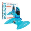 Aqua Joe 4-Pattern Turbo Drive 360 Degree Sprinkler with packaging.