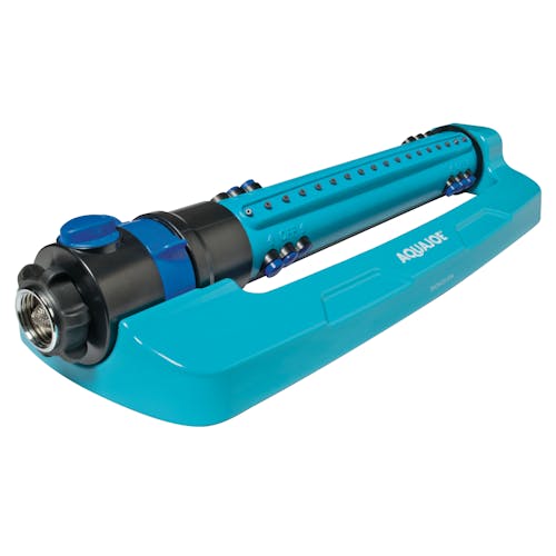Aqua Joe 18-nozzle Indestructible Metal Base Oscillating Sprinkler.