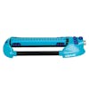 Side view of the Aqua Joe 20-nozzle Indestructible Metal Base Oscillating Sprinkler.