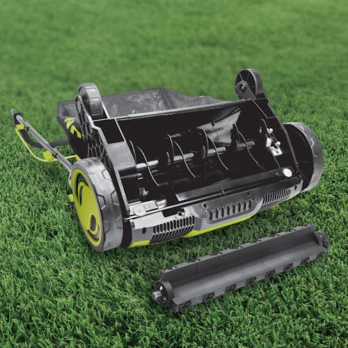 Sun Joe AJ805E Electric Lawn Dethatcher w/ Collection Bag