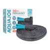 Aqua Joe 50-foot FiberJacket Garden Hose with packaging.