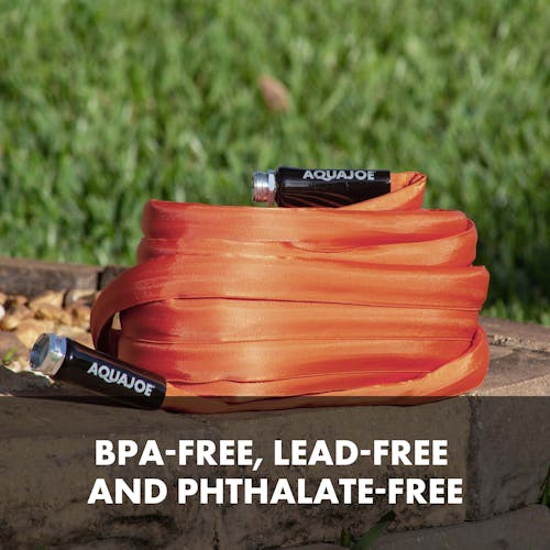 aqua joe fiberjacket hose BPA, LEAD, and Phthalate free construction