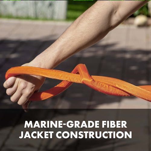 marine grade fiberjacket construction of aqua joe fiberjacket hose