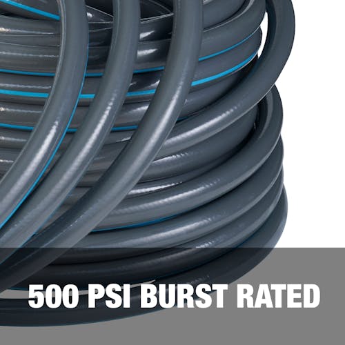 500 PSI burst rated.