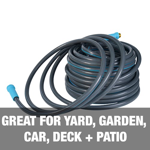 Great for yard, garden, car, deck, and patio.