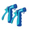 Aqua Joe 2-pack of Indestructible Series Metal Insulated Spray Nozzles with 3 spray patterns.