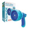 Aqua Joe Indestructible Series Non-Slip Grip Hose Nozzle with packaging.