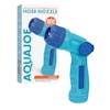 Aqua Joe Multi Function Adjustable Hose Nozzle with packaging.