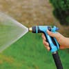 Mist spray setting for the Aqua Joe Indestructible Multi-Function Adjustable Hose Nozzle.