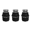 Aqua Joe 3-pack of No-Splash Aluminum Quick Connect Adapters.