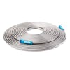 Aqua Joe 100-foot Heavy-Duty Puncture Proof Kink-Free Metal Garden Hose.