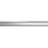 Close-up of the Aqua Joe heavy-duty metal garden hose.