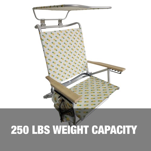 250-pound weight capacity.